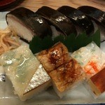 いづう - 箱寿司と鯖姿寿司