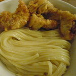釜あげうどん　たすく - とり天生醤油