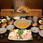 京料理 加茂川 - ふぐコース　