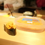 鮨 尚充 - 今日のウニ2