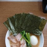 王者-23 - 横浜家系王者家と特製トッピング