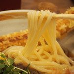 活麺富蔵 - 煮肉温泉玉子ぶっかけ（うどん）