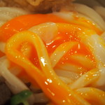 活麺富蔵 - 煮肉温泉玉子ぶっかけ（温玉）