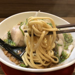 肉そば・醤油・普通盛り