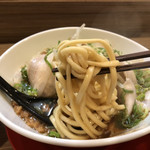 肉そば・醤油・普通盛り