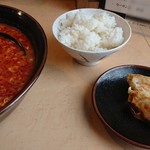 タン担麺 中担 - 【ランチ】 タン担麺セット       ￥950