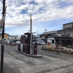 近くの商店街の駐車場