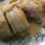 魚菜や - ☆でっかいロールキャベツは柔かーい。うまーい