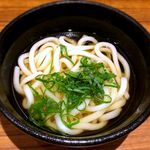 本場さぬきうどん 親父の製麺所 - かけ(小)￥220　2018.11.22