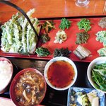 仙人小屋 - 山菜定食