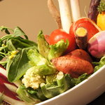 レストラン バカール - この野菜たちがバーニャに使われています♪（2011/3）