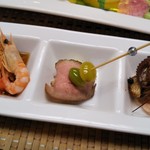 和食処あくら - 先付(5000円コース)