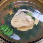 和食処あくら - ハマグリのお吸い物(5000円コース)