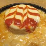 赤白 - フレンチお好み焼き「サヴォワ」ふんわりチーズのお好み焼き