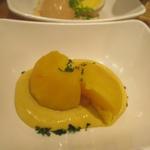 赤白 - インカの目覚めのコンソメ煮 アイオリソース添え