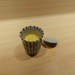 新ばし 星野 - （2018年11月）海鼠腸の茶碗蒸し