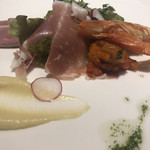 ターブル タカイ - 3種類の前菜盛り合わせ