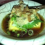 Gozaru - 揚げ出し豆腐 250円 凄く美味しい