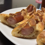 粉とクリーム - 断面に着目する。