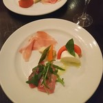 Palazzo San Gusto - 前菜      ちょっとずつ いろいろ食べれるのいいね♪