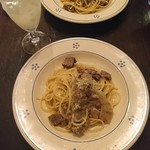 Palazzo San Gusto - 牛肉入りのパスタ