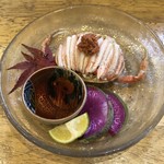 旬ものと日本酒 とみ笑 - セイコガニ