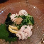 牡蠣と魚 海宝 - 白子ポン酢