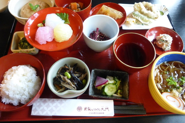 農家レストラン大門 ノウカレストランオオカド 砺波 郷土料理