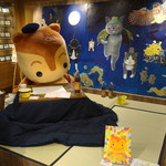 室町砂場 - 日本橋三越で開催していた「夜廻り猫」展覧会より