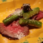 森本 - 山形牛の炙り焼き♪