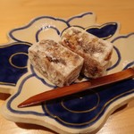 森本 - 揚げるのが大変そうやった葛餅