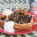 グレートアメリカン・ワッフルカンパニー - チョコレートソースのワッフル