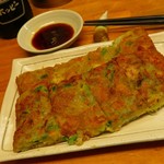 小料理屋 喜喜 - 牡蠣ちぢみ