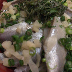 魚の北辰 - いわし酢締め丼