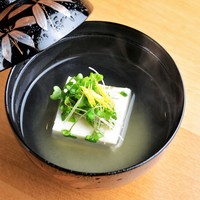 [お椀] 帆立真丈蕪みぞれ椀