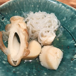 Soba To Tempura Ishiraku - 小鉢のおでん