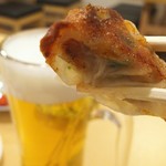 屋台餃子 一龍 - ビール＆餃子
