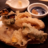 函館うに むらかみ 日本生命札幌ビル店 - ウニ天ぷら