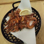かわつ海老素揚げ 税込421円(2018.12.05)