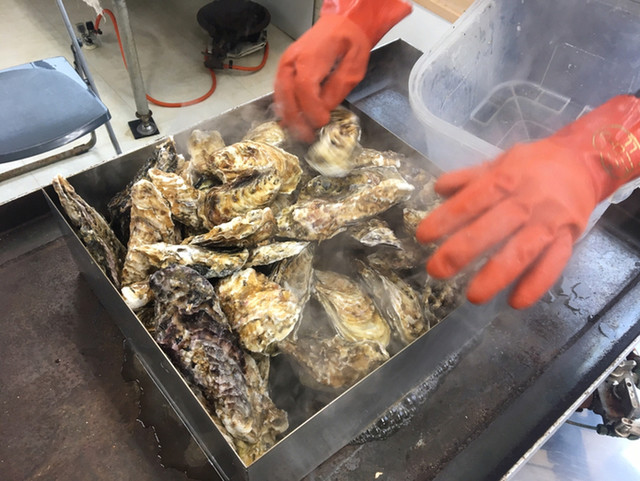 かき焼処 - 陸前浜田（かき）の写真