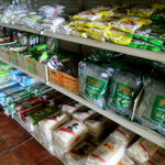 バンセンストア - 食料品売場の一部