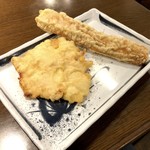 チキ天（100円） とちくわ天（120円）