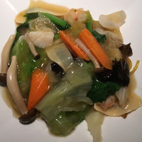 中国料理 大湖苑  - 海鮮あんかけ焼そば (´∀｀)/