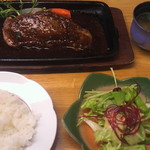 多津味 - 牛ロースステーキ定食（粒マスタードソース）１５１２円
