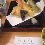 多津味 - 天婦羅定食１２９６円