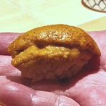 鮨 さかい - 見せ雲丹・・素晴らしい。