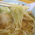 岳乃屋 - 平打ち麺･･･。