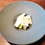 Le Trefle - 　Dessert デザート　洋梨､アイスクリーム､メレンゲ