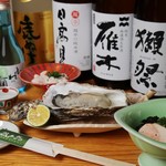 Fukuzushi - 釧路、仙鳳趾産センポウシ生ガキ、地酒