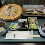 華正 - ざるそばにニシンの甘露煮をプラス